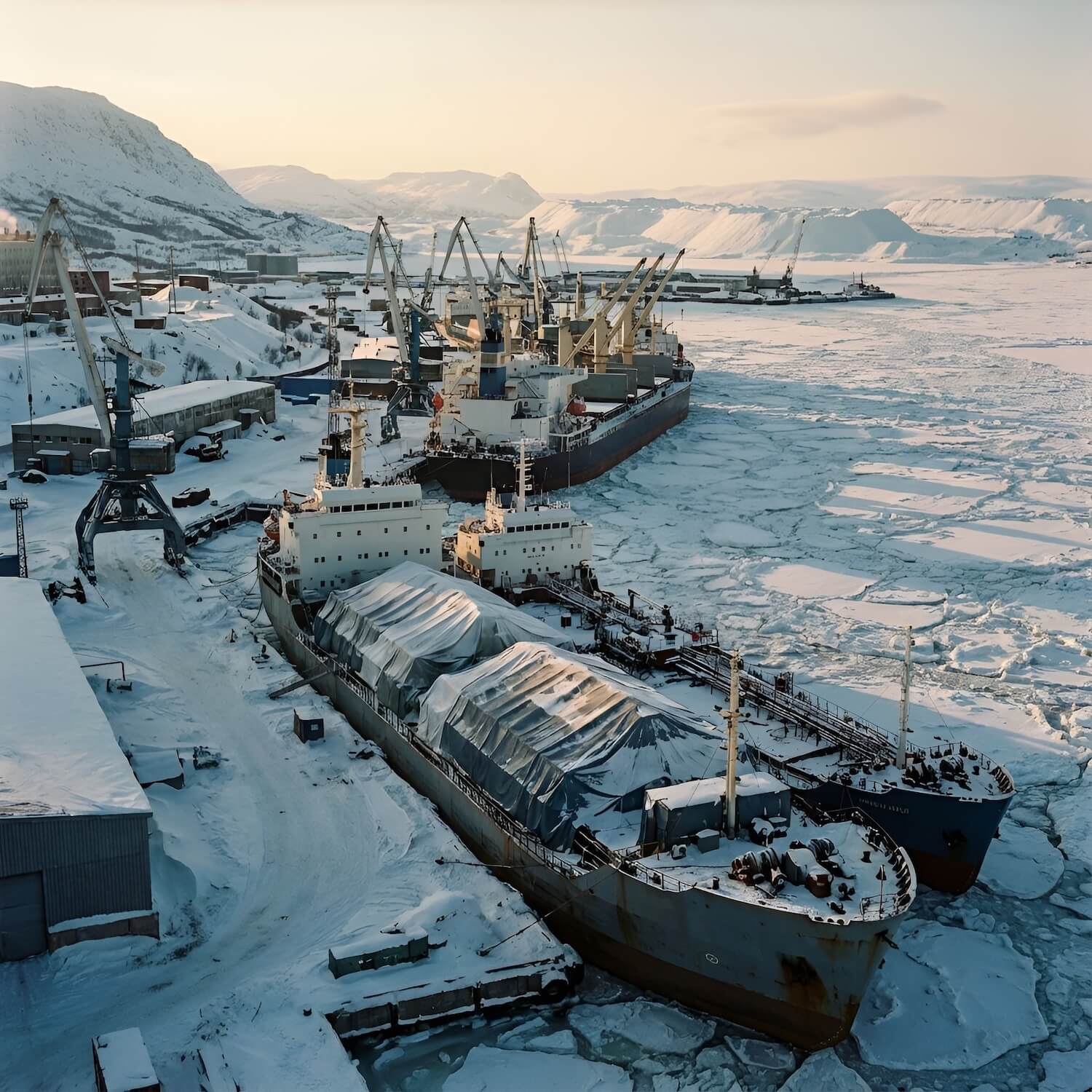 Зачем заказывать транспортировочный тент на судно зимой?